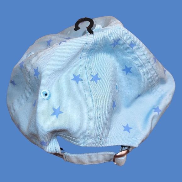 NWT Women's Minnesota United FC New Era Light Blue Star 9TWENTY Adjustable Hat - Picture 2 of 5